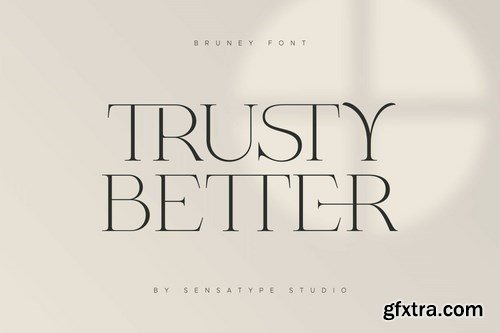 Bruney - Classy Ligature Font