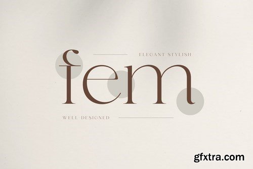 fonde - elegant chic font