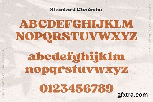 Sergio Trendy Serif Font