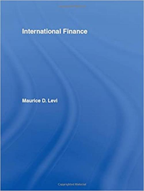  International Finance: Contemporary Issues 