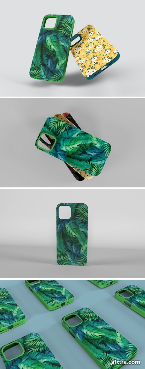 iPhone 12 Case Mockup Set