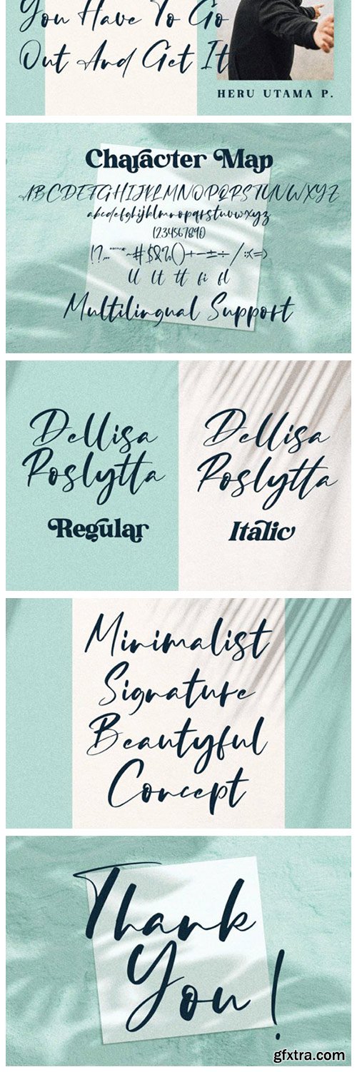 Dellisa Roslytta Font