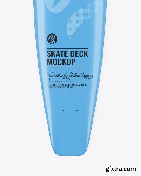 Skate Deck Mockup - Bottom View 70553