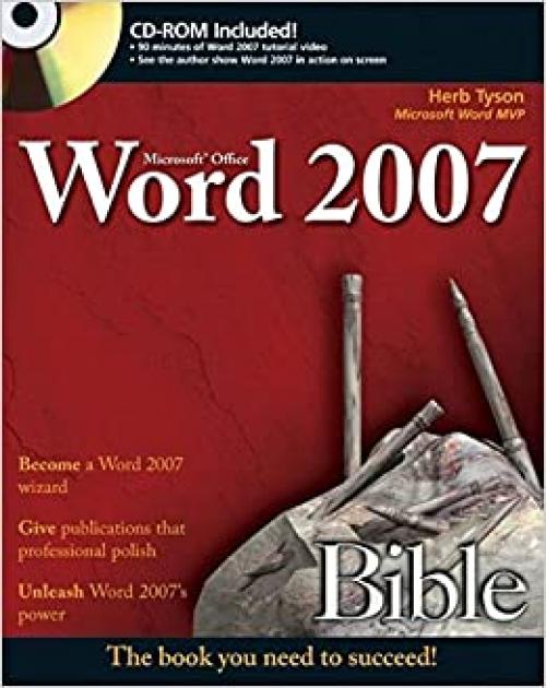  Microsoft Word 2007 Bible 