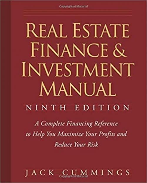  Real Estate Finance and Investment Manual, 9 edition 