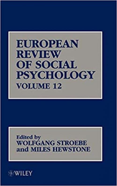  European Review of Social Psychology 