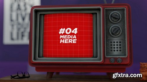 Videohive - Old TV Youtube Opener - 29347658