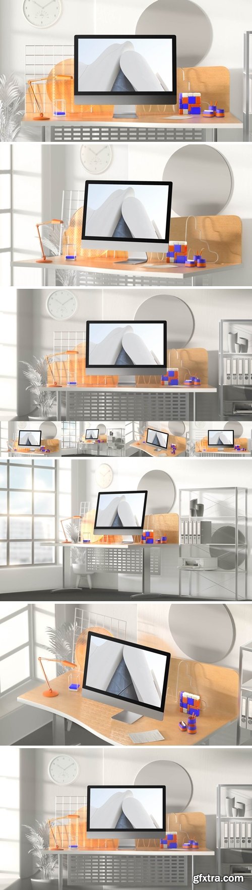 White iMac Mockups