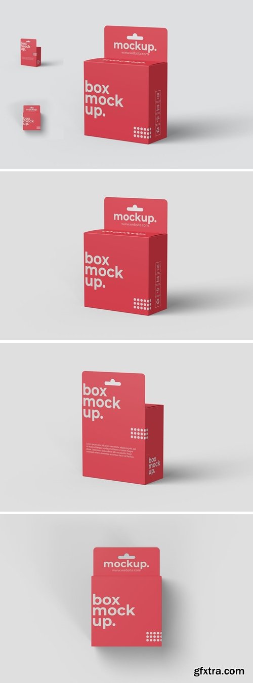 Hanging Box Mockup