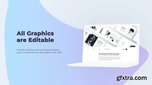 Videohive - Minimal Website Promo - Laptop Mockup - 29505029