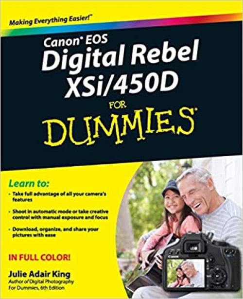  Canon EOS Digital Rebel XSi/450D For Dummies 