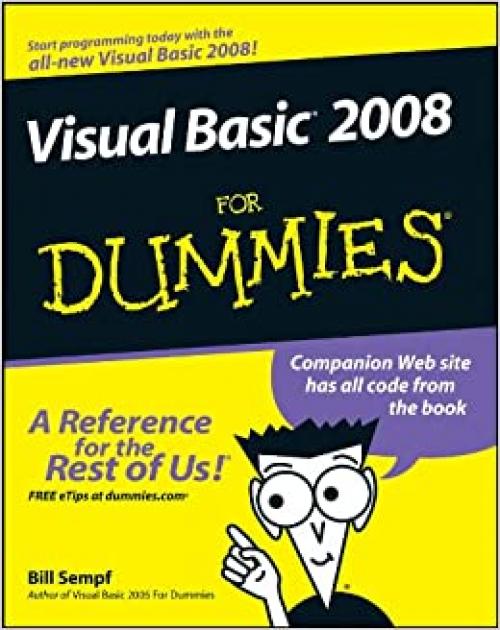  Visual Basic 2008 For Dummies 