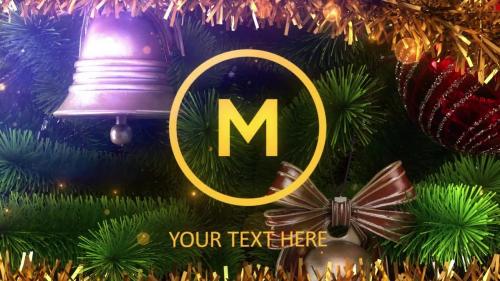 MotionArray - Christmas Logo Opener. Xmas Tree - 872891