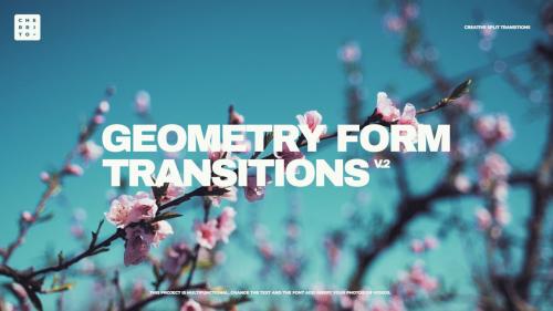 MotionArray - Geometry Form Transitions V.2 - 877968