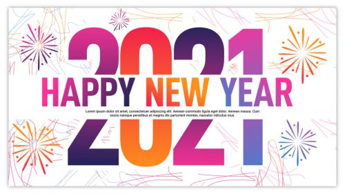 MotionArray - Modern New Year Typography - 877969