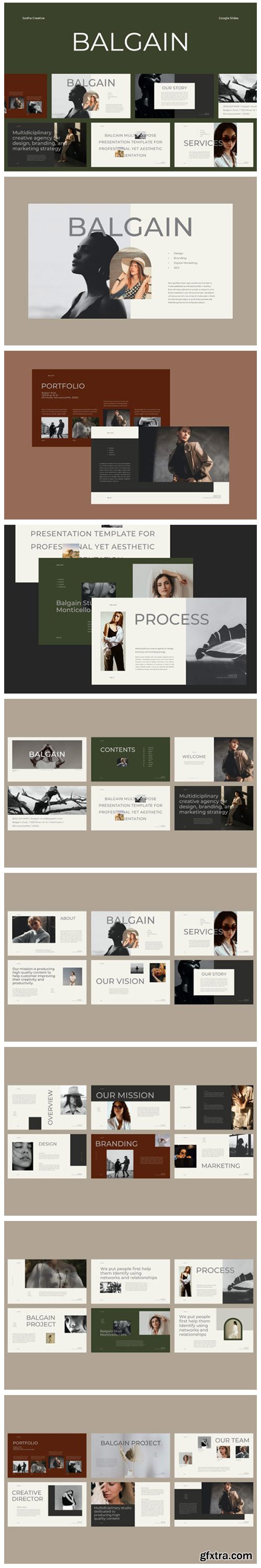 BALGAIN Google Slides Template 6886770