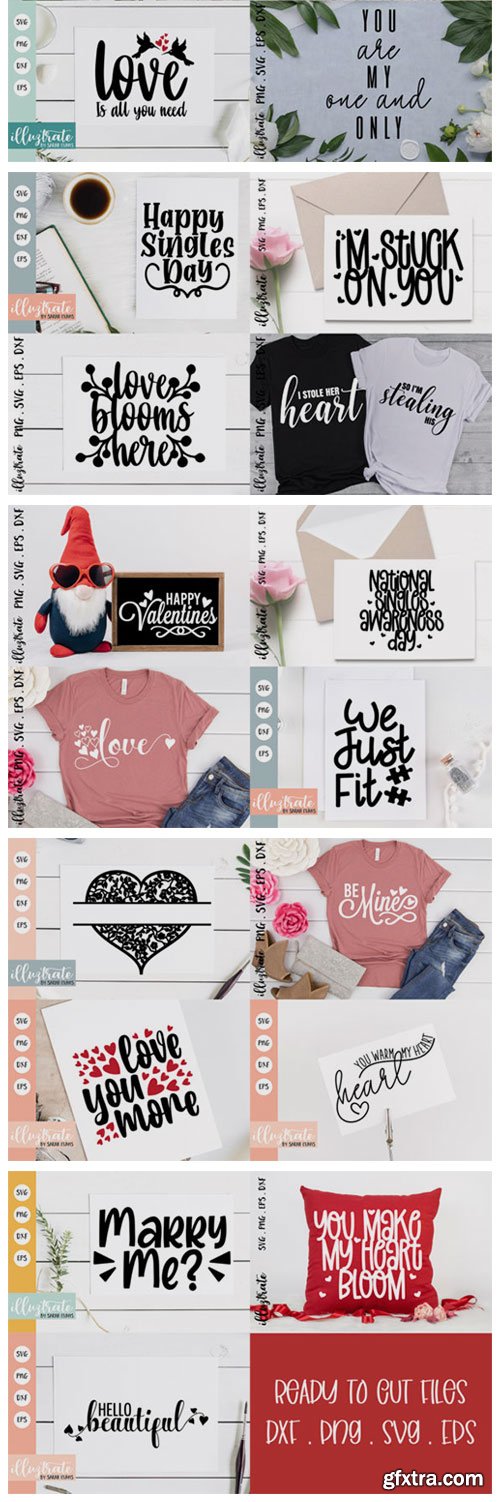 Valentines Day SVG Bundle