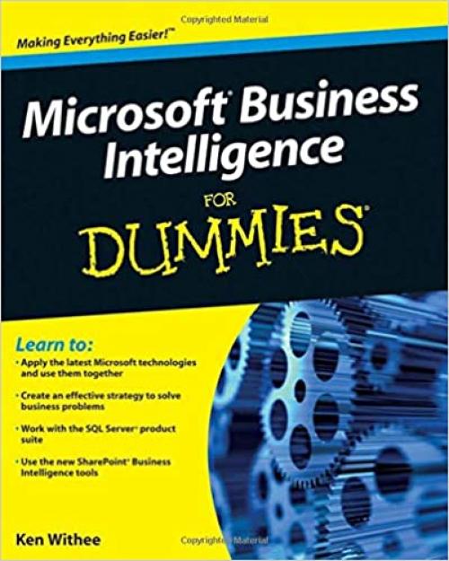  Microsoft Business Intelligence For Dummies 