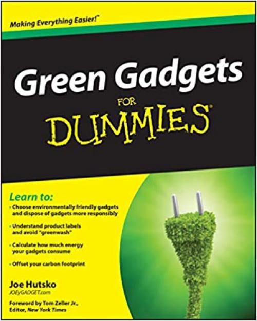  Green Gadgets For Dummies 