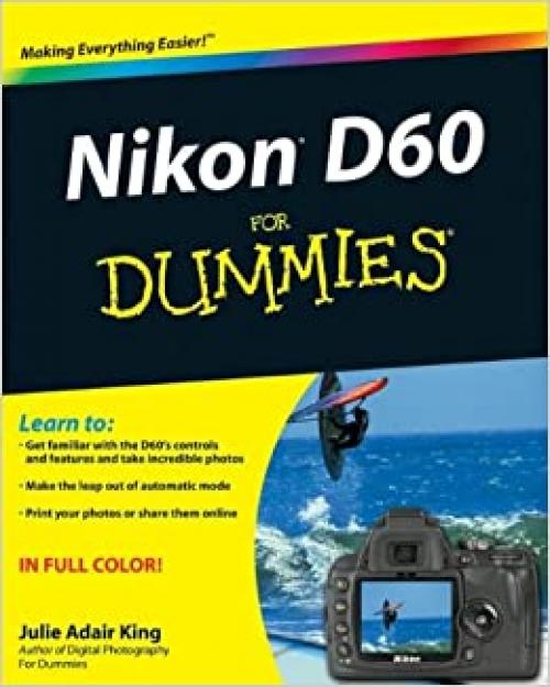  Nikon D60 For Dummies 