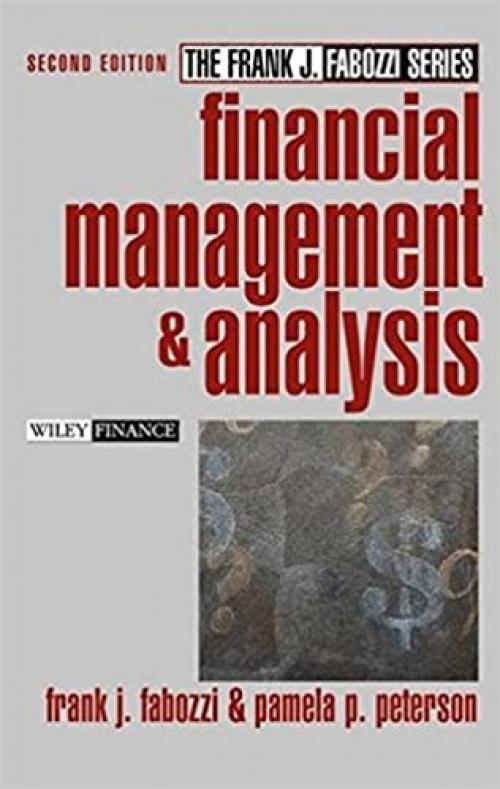  Financial Management and Analysis 