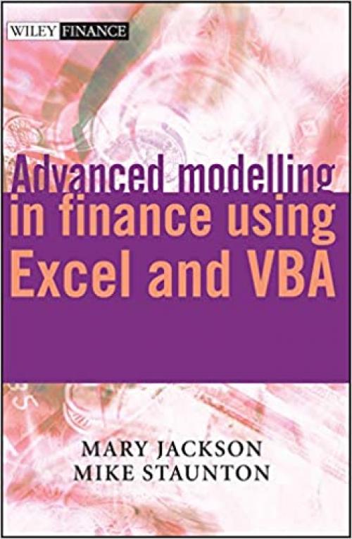  Advanced modelling in finance using Excel and VBA 