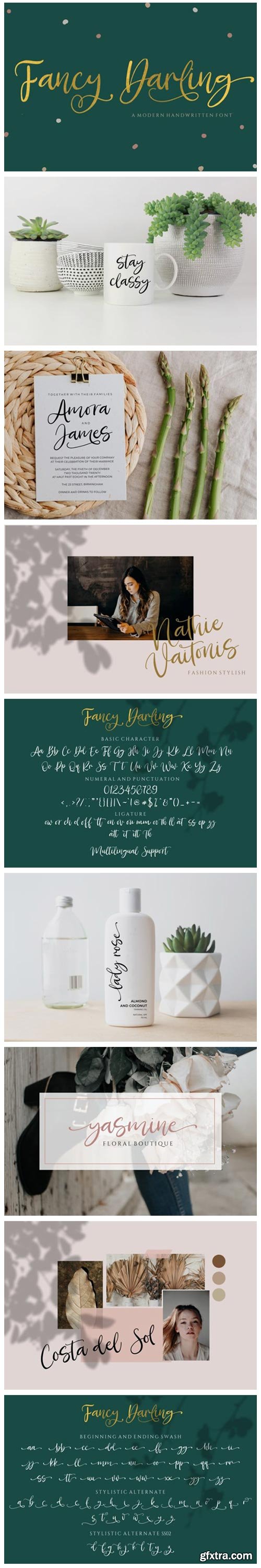 Fancy Darling Font