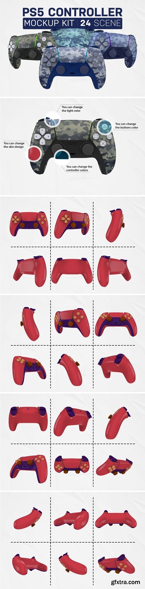 CreativeMarket - PS5 Controller Kit 5604806