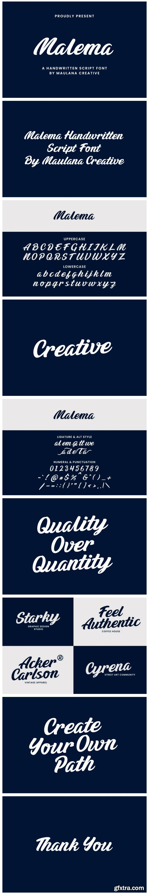 Malema Font