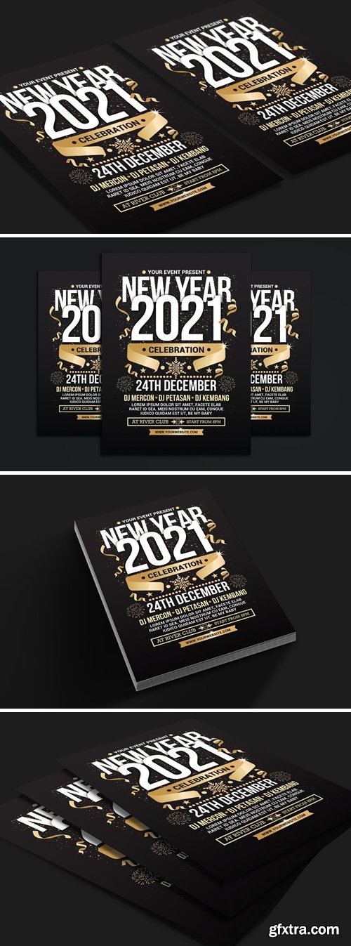 New Year Celebration Flyer