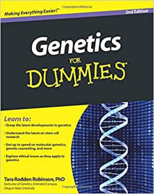  Genetics For Dummies 2e 