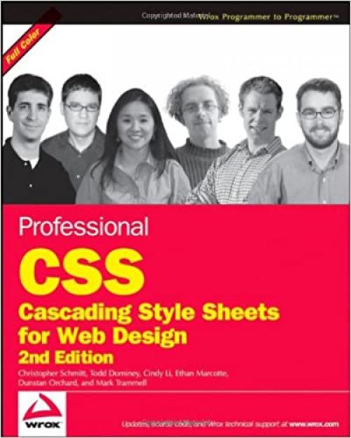  Professional CSS: Cascading Style Sheets for Web Design 