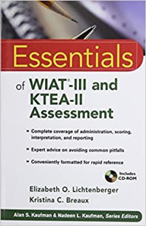  Essentials of WIAT-III and KTEA-II Assessment 