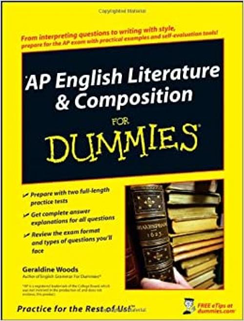  AP English Literature & Composition For Dummies 