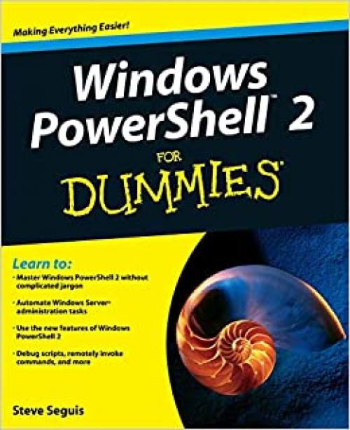  Windows PowerShell 2 For Dummies 