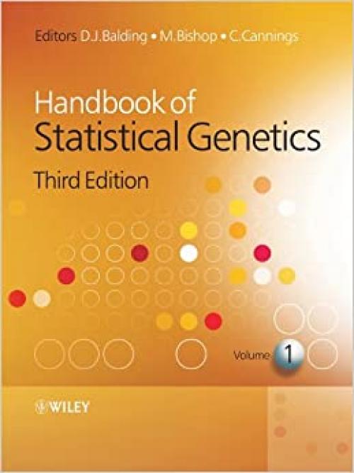  Handbook of Statistical Genetics (2 volume set) 