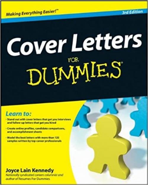  Cover Letters For Dummies 