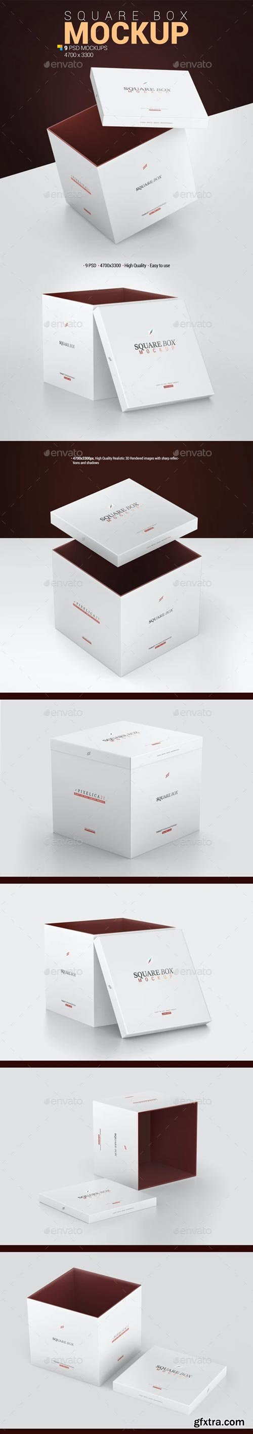 GraphicRiver - Square Box Mockup - 29380216