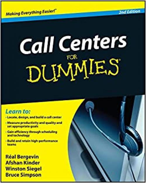  Call Centers For Dummies 