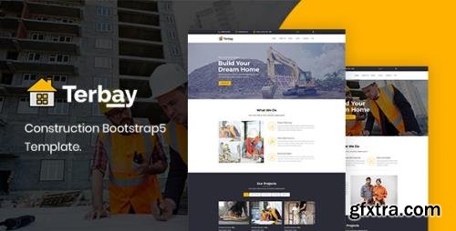 ThemeForest - Terbay v1.0 - Construction Bootstrap5 Template - 29703821