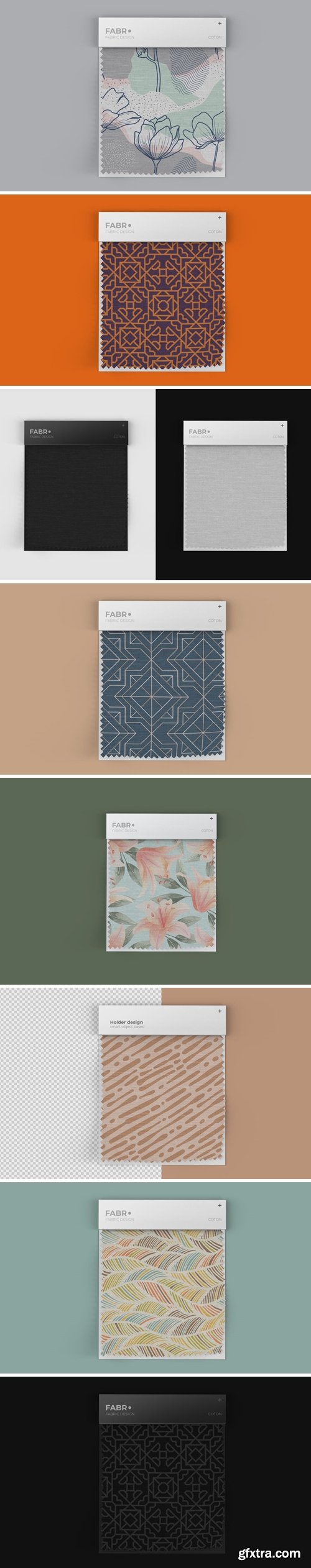 Fabric Swatch Mockup