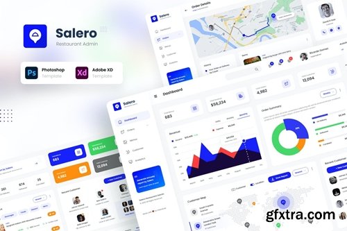 Salero - Restaurant Food Order Admin Dashboard