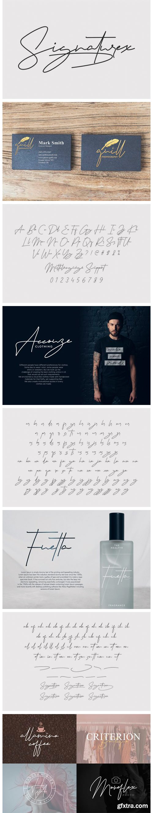 Signaturex Font