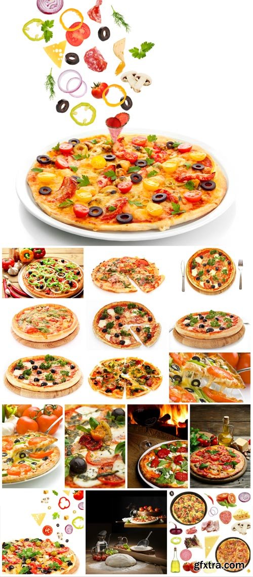 Pizza stock photo