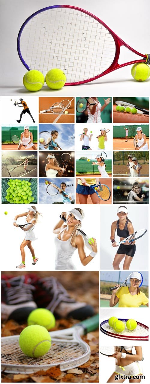 Tennis stock photo