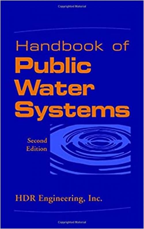  Handbook of Public Water Systems, 2nd Edition 