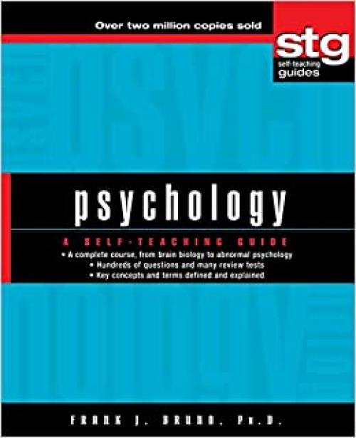  Psychology: A Self-Teaching Guide 