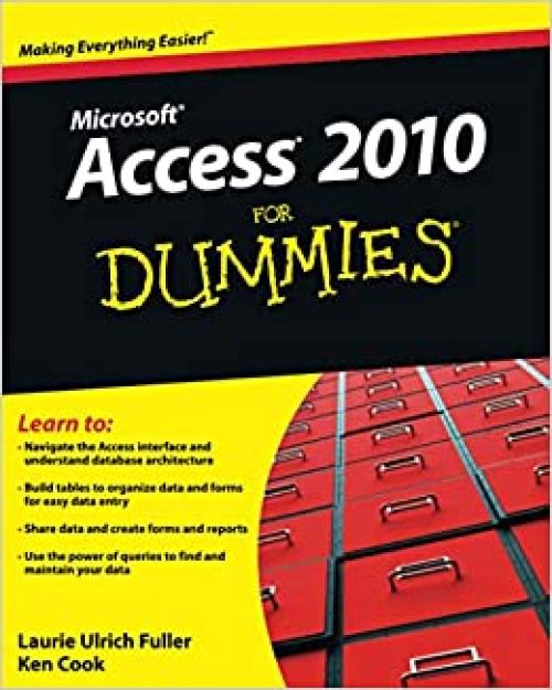  Access 2010 For Dummies(r) 