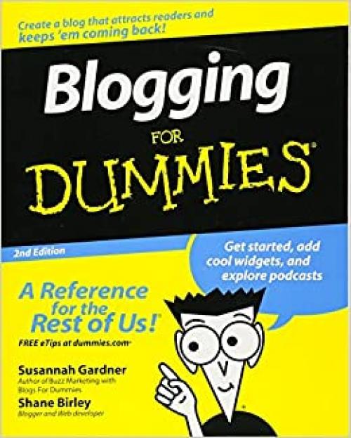  Blogging For Dummies 