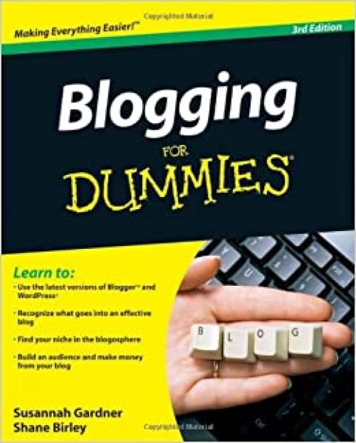  Blogging For Dummies, 3rd Edition 